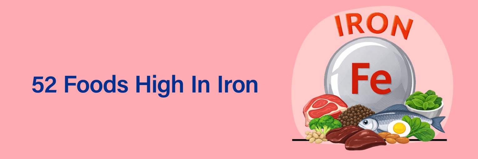 52 Iron-Rich Foods to Boost Your Energy Levels