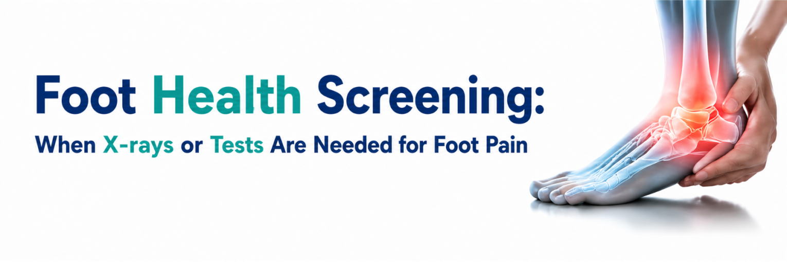 Foot Health Screening: When X-rays or Tests Are Needed for Foot Pain