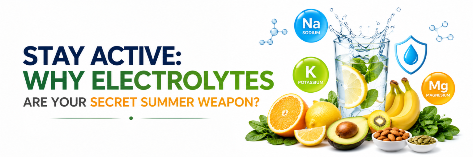 Stay Active: Why Electrolytes are Your Secret Summer Weapon?