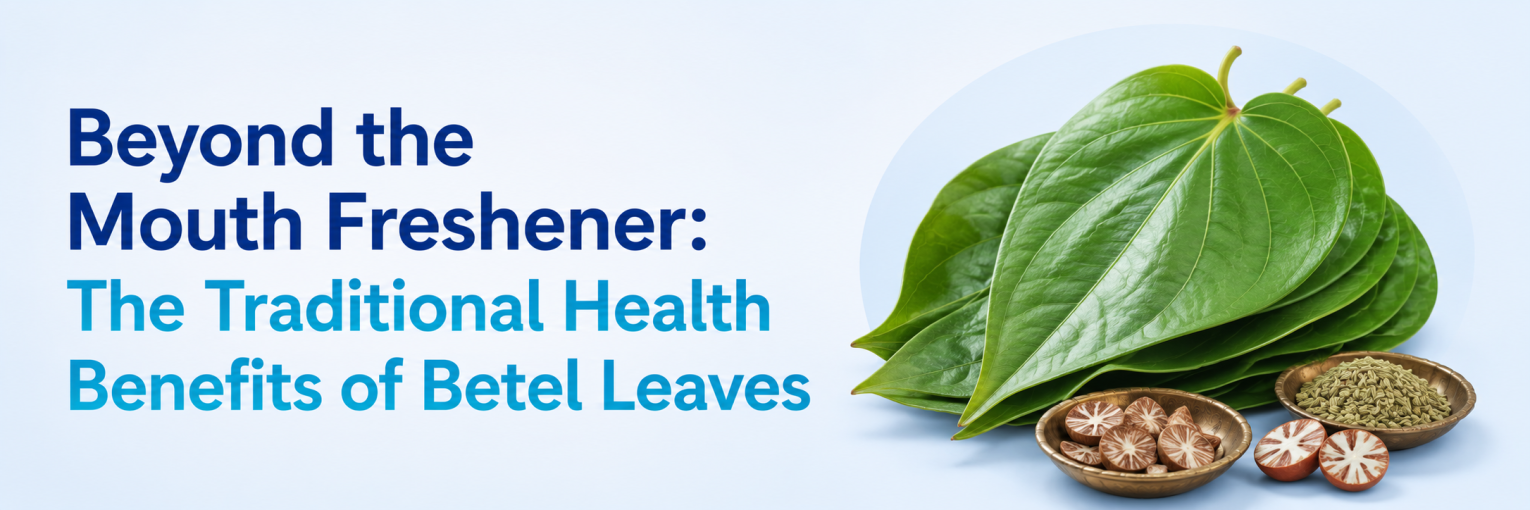 Beyond the Mouth Freshener: The Traditional Health Benefits of Betel Leaves