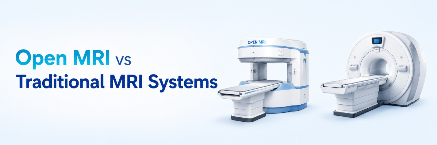 Open MRI vs Traditional MRI Systems