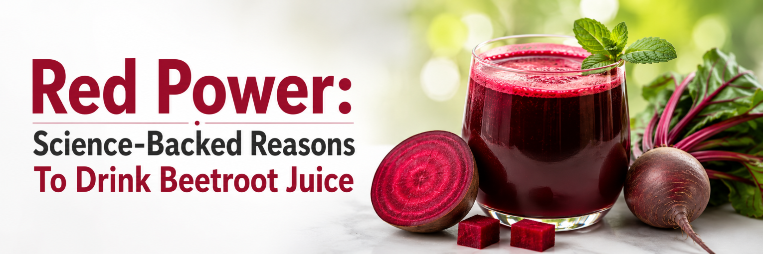 Red Power: Science-Backed Reasons To Drink Beetroot Juice