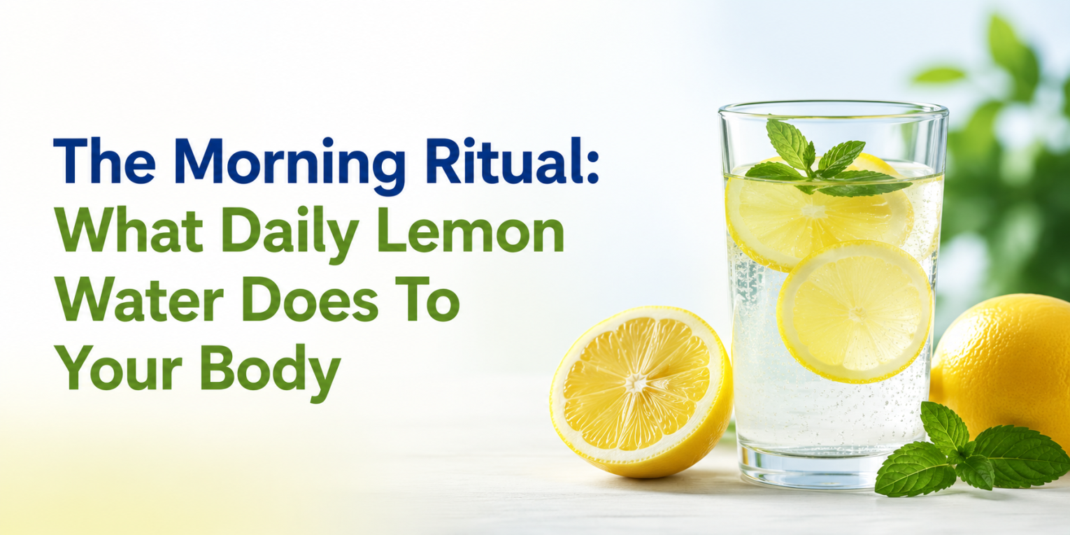 The Morning Ritual: What Daily Lemon Water Does To Your Body