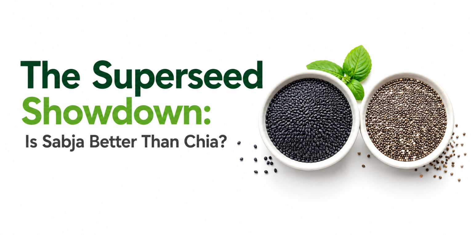 The Superseed Showdown: Is Sabja Better Than Chia?